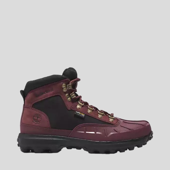 Timberland Men's Converge Waterproof Mid Boot, Burgundy Nubuck. TB0A26JR C60